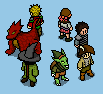 Some characters from the game.